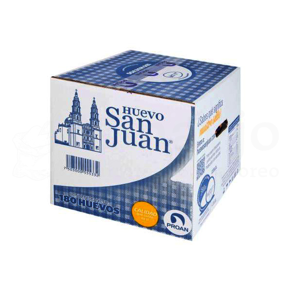 [SJS] Caja Huevo San Juan 180 piezas