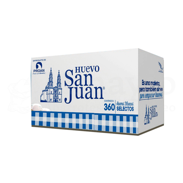 Caja Huevo San Juan 360