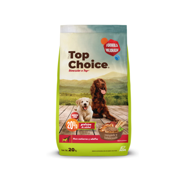 Top Choice - Alimento para Cachorros y Adultos 25 kg